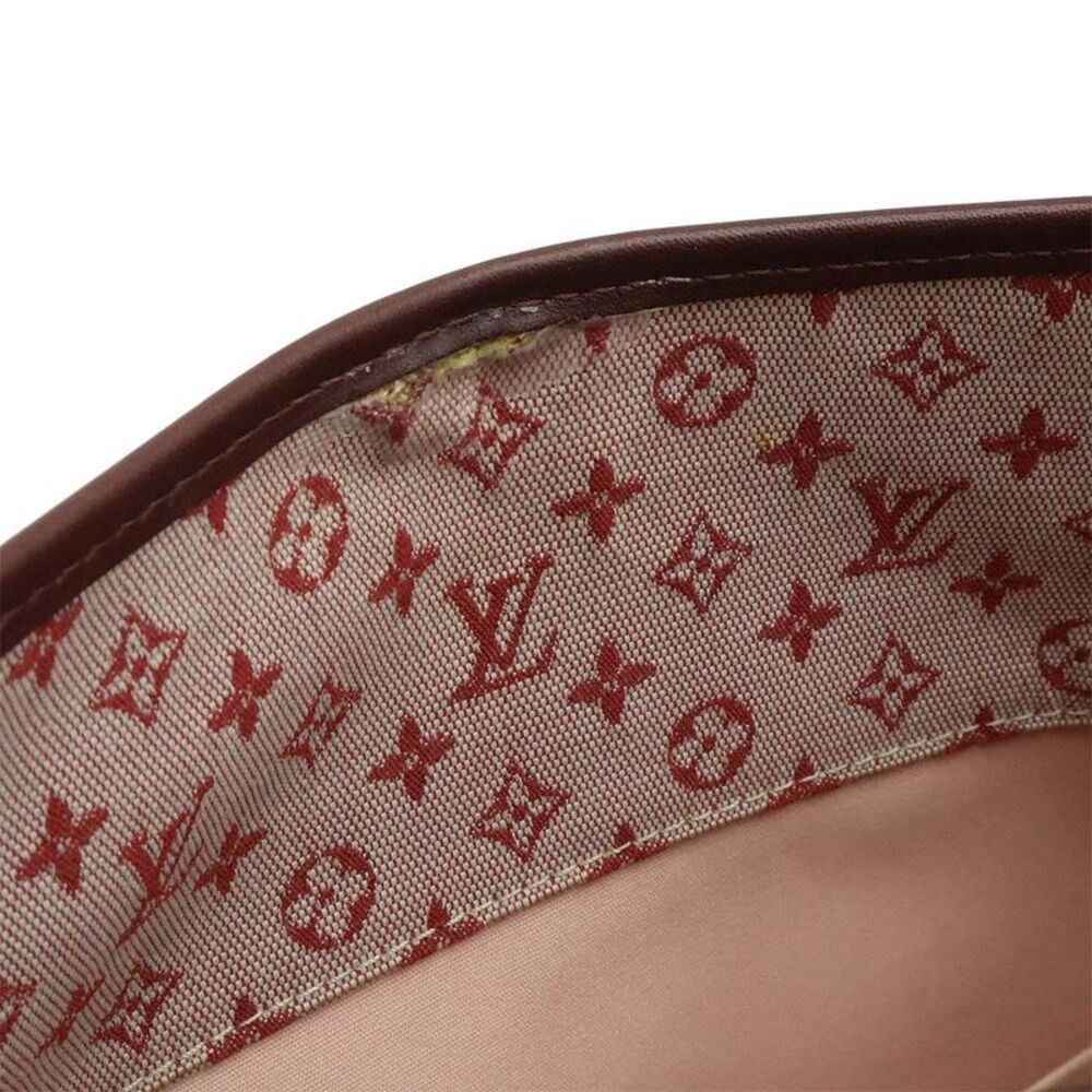 Pre Loved louis vuitton Monogram Crossbody Bag Women red | red Crossbody Bags - Picture 8 of 8